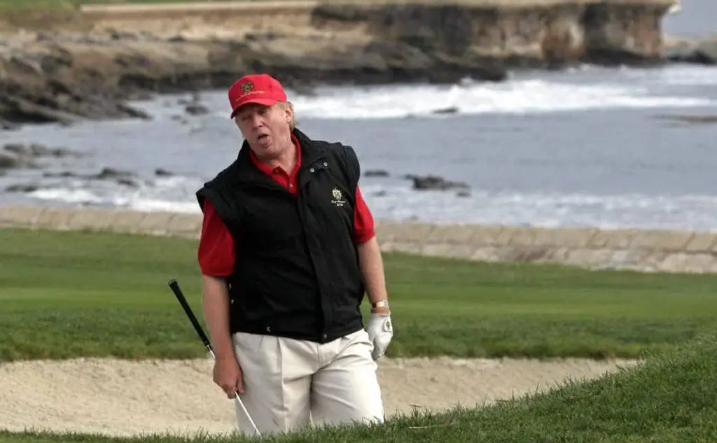 Il golf, una delle sue grandi passioni