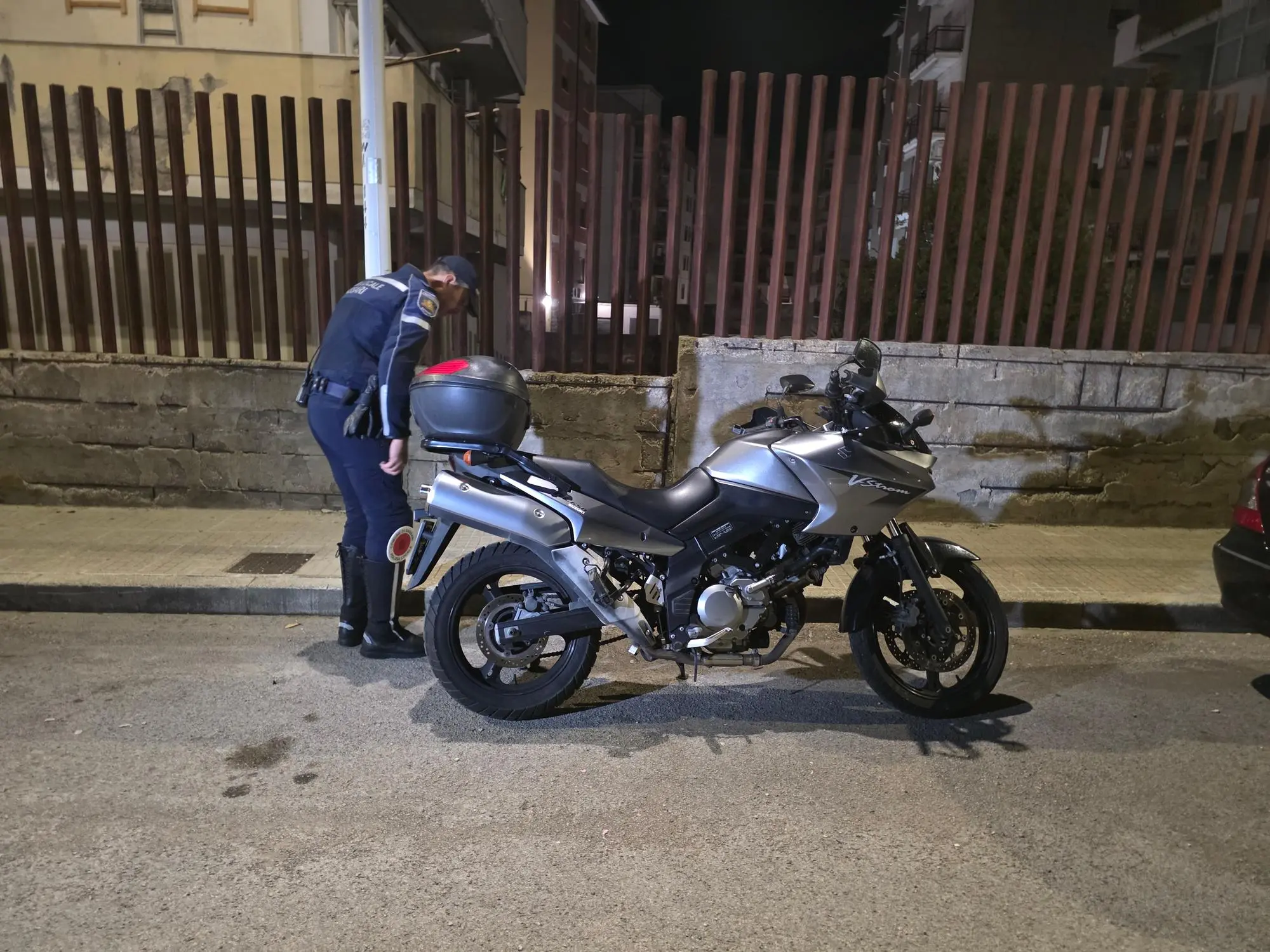 La moto ritrovata