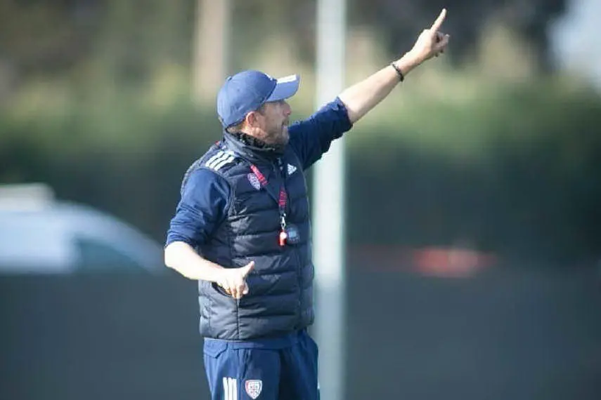 L'allenatore Eusebio Di Francesco (foto Cagliari Calcio)
