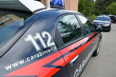 Un'auto dei carabinieri (Ansa)