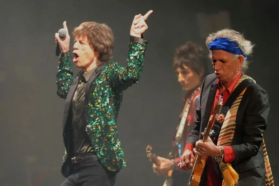 I Rolling Stones in concerto