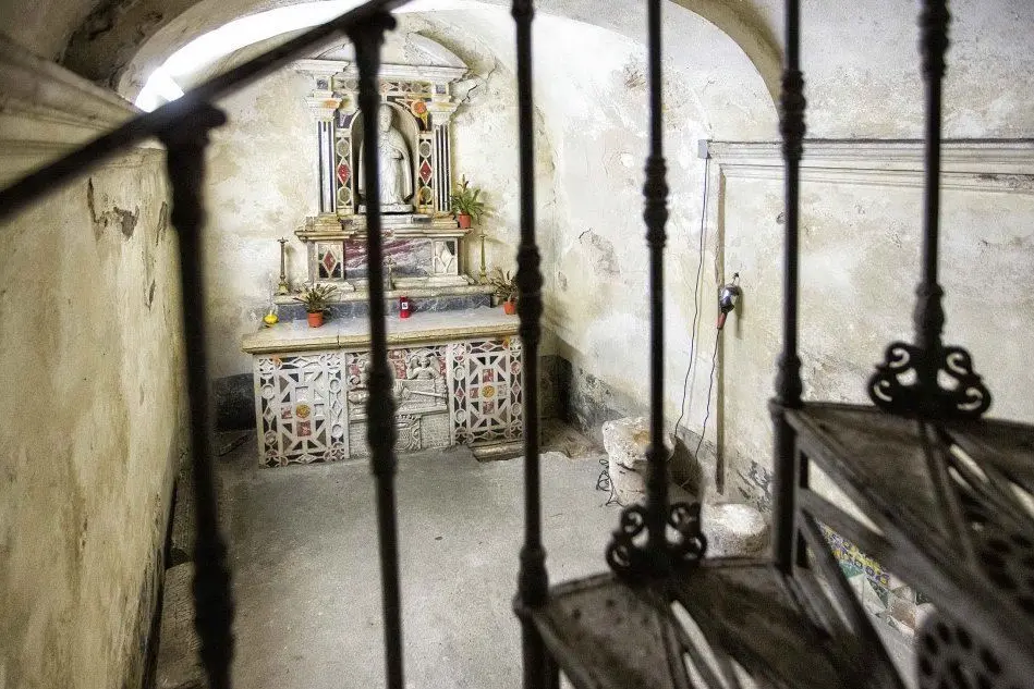 La cripta di Sant'Angostino