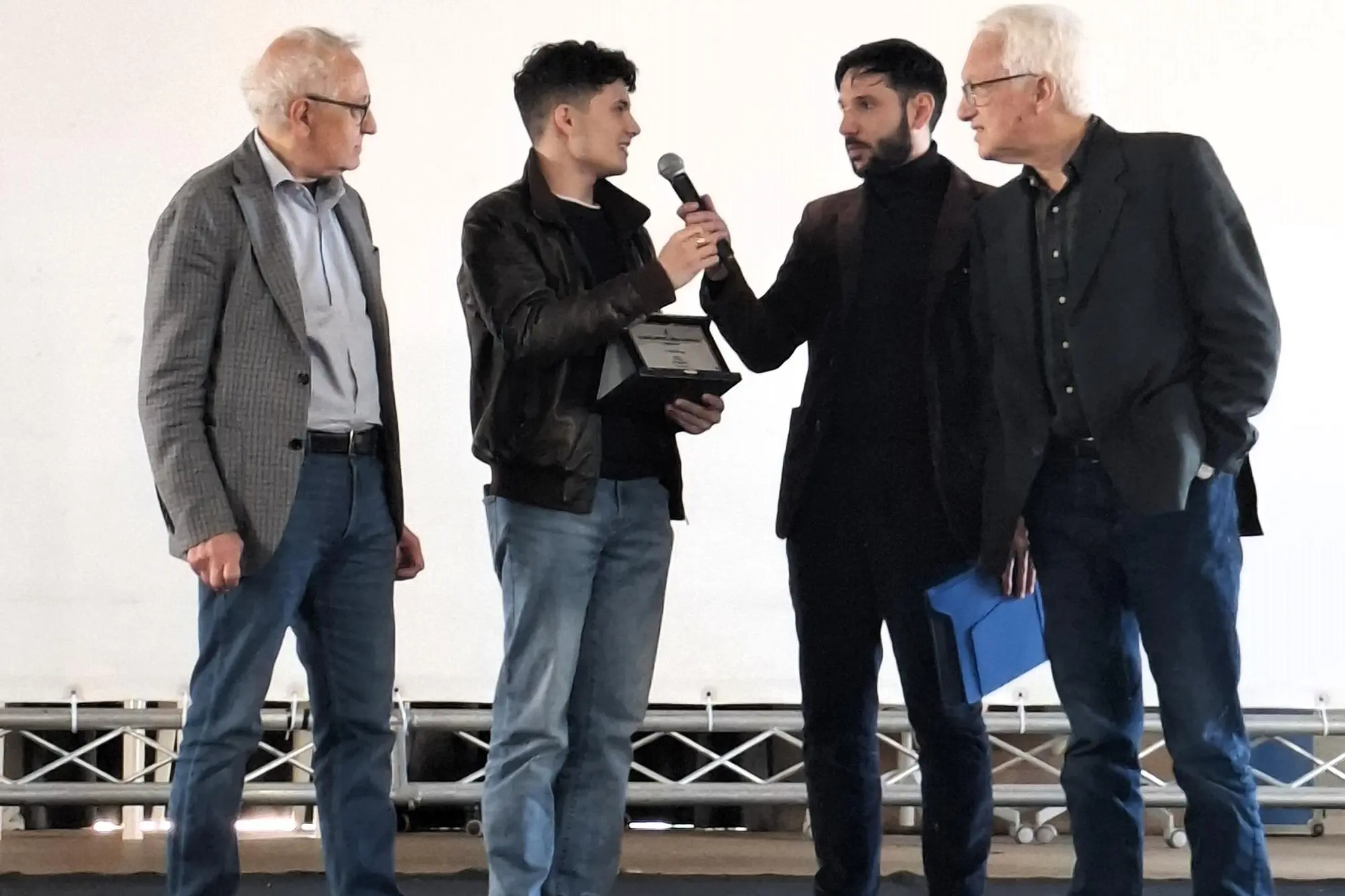 La premiazione di Lorenzo Satta (foto ufficio stampa)