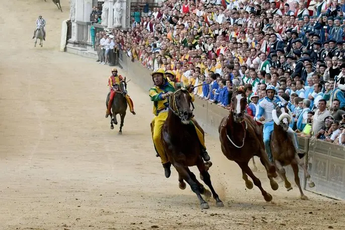 Palio di Siena (foto Ansa)