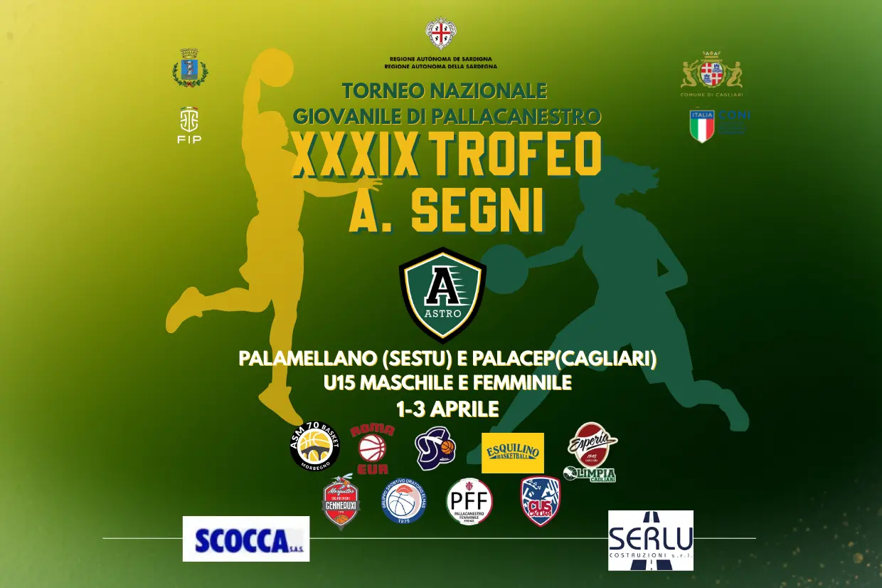 La locandina del Trofeo Segni (concessa)