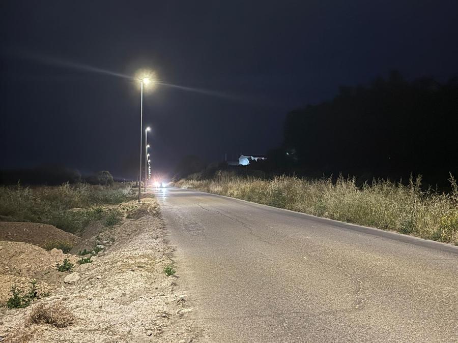 Quartu, via Marco Polo più sicura: strada illuminata con 38 lampioni