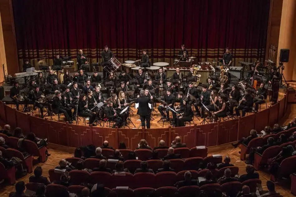 L'orchestra del Conservatorio di Sassari (foto ufficio stampa)