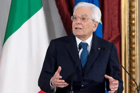 Sergio Mattarella (Ansa)