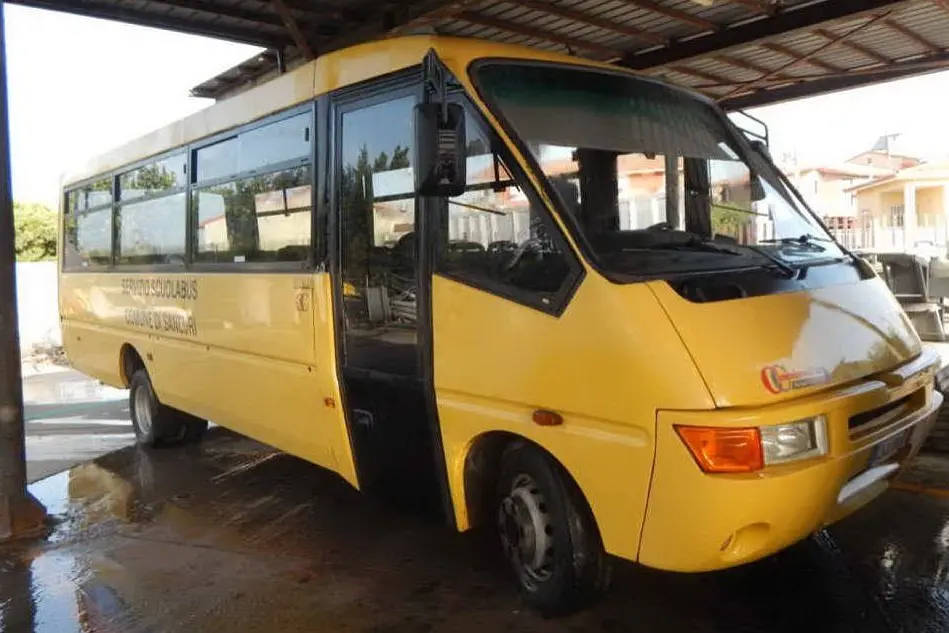 Lo scuolabus di Sanluri