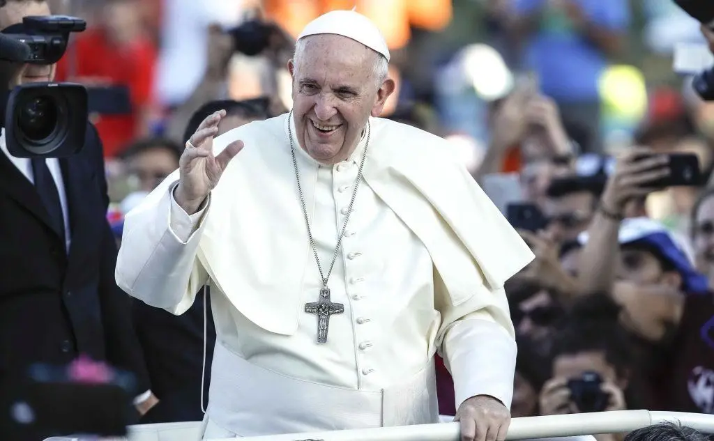 Papa Francesco ha salutato i giovani provenienti da tutte le parti d'Italia
