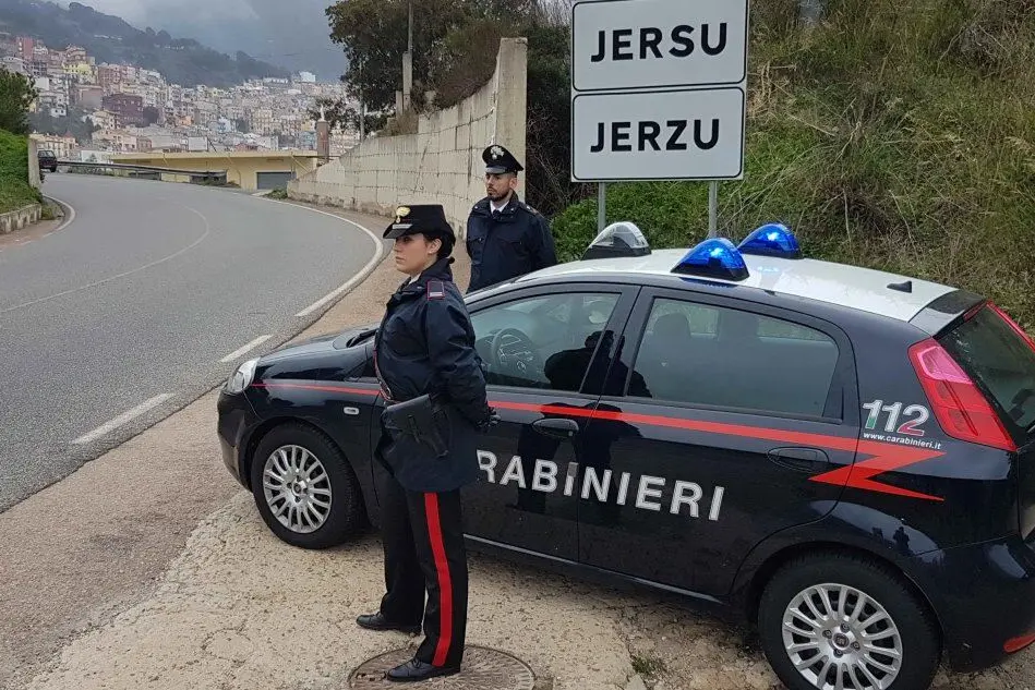 Carabinieri di Jerzu (foto Antonio Serrelli)