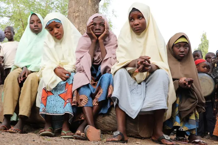 Studentesse nigeriane (foto Epa)