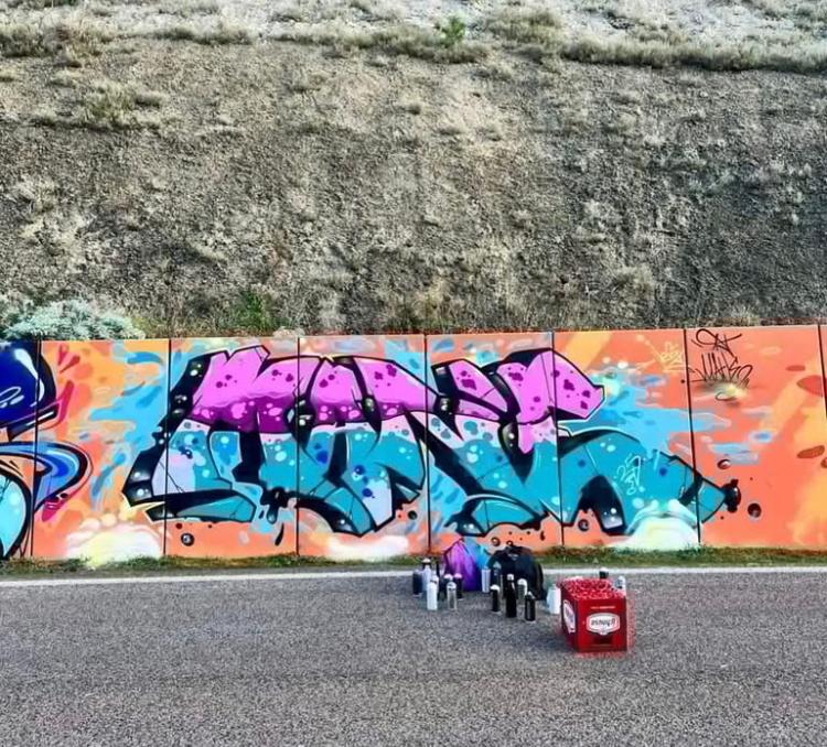 Sennori, la street art riaccende la circonvallazione