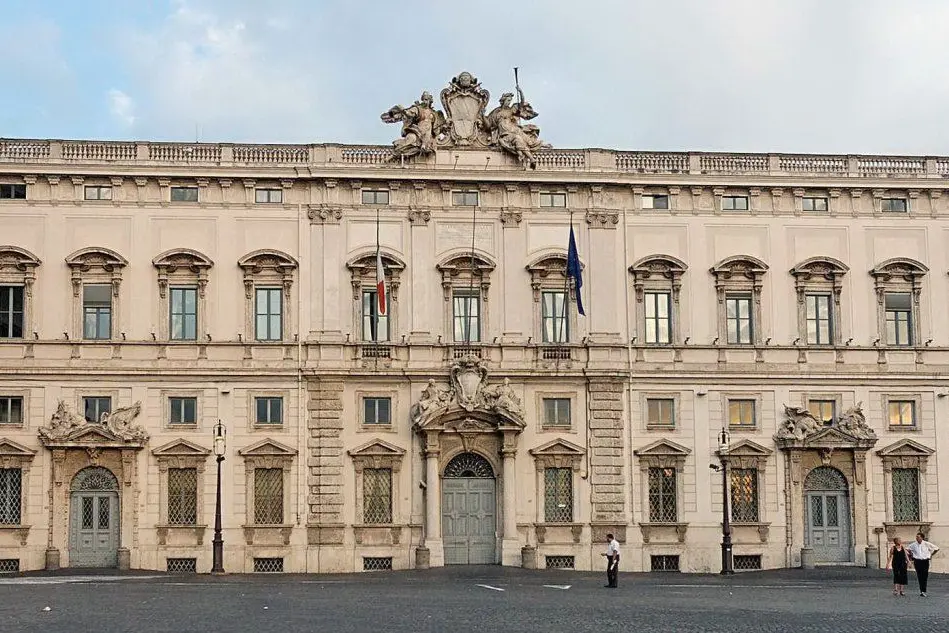Il palazzo della Consulta (Wikipedia)