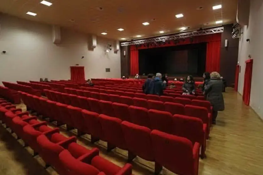 Il teatro di Sinnai (Archivio L'Unione Sarda)