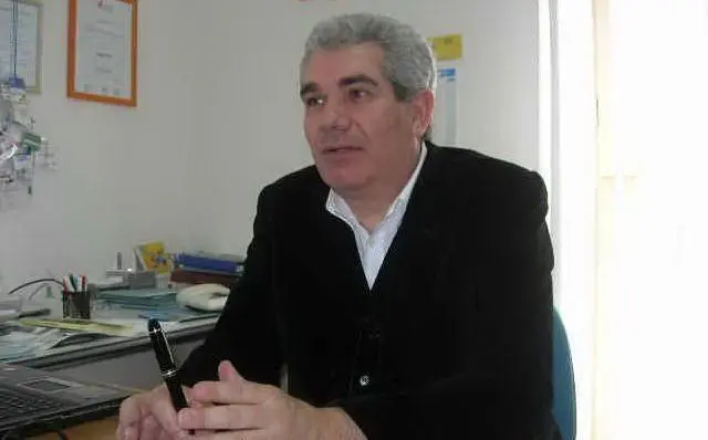 Il direttore sanitario dell'ospedale Sergio Pili (foto Pittau)