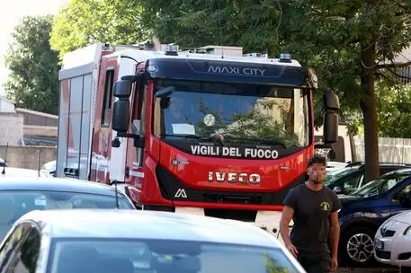 Esplosione a Catania (foto simbolo Ansa - Salmoirago)