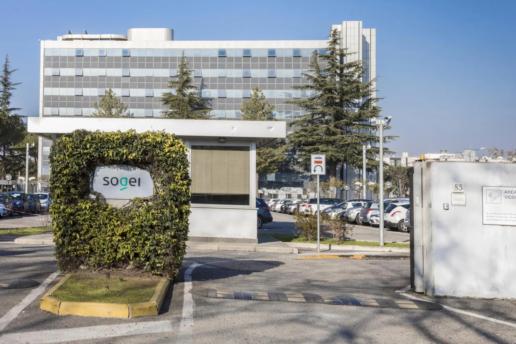 La sede della Sogei (Ansa)
