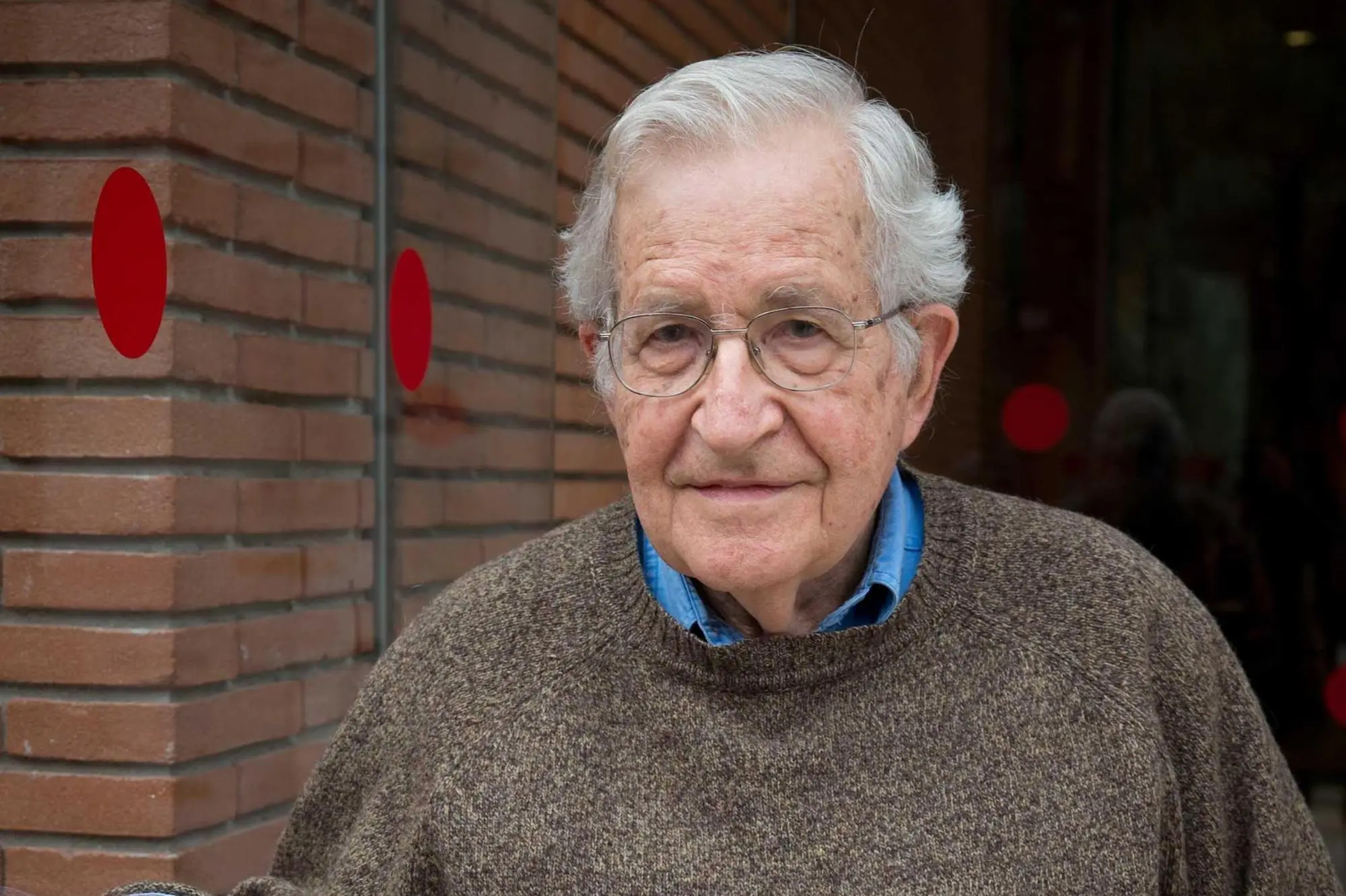 Noam Chomsky (foto Ansa)