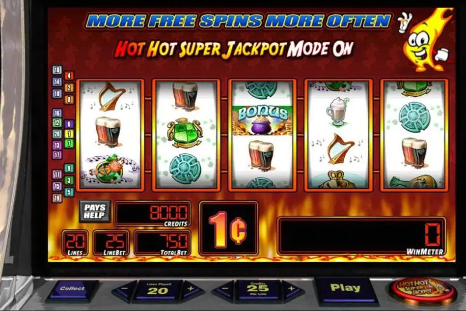 Una slot machine