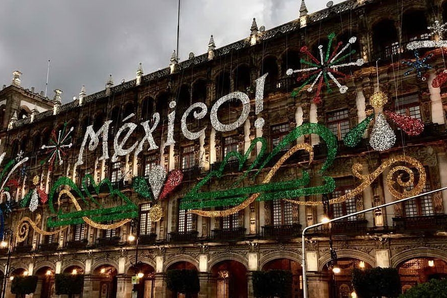 Il Palazzo del Governo di Città del Messico (foto Pixabay)