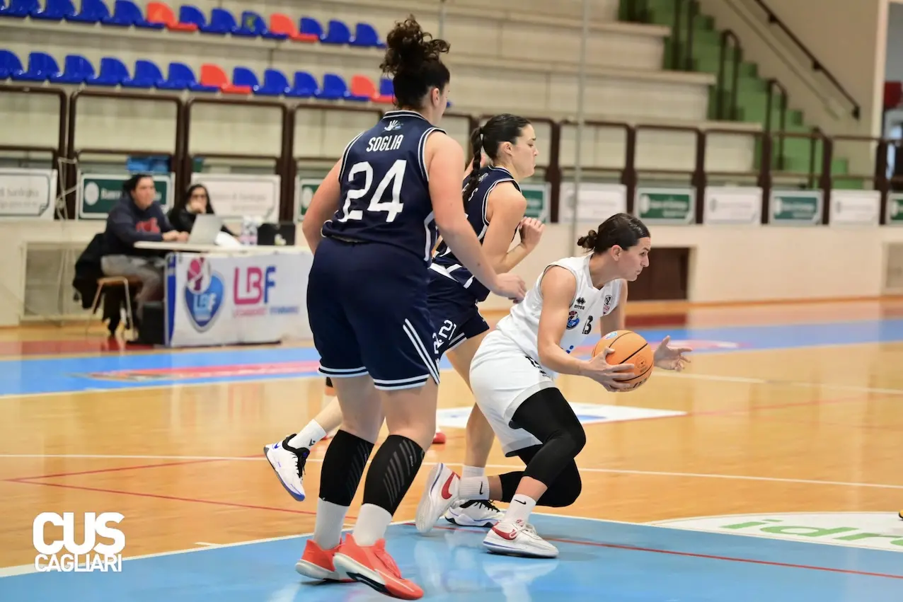 Tea Peric, ala del Cus Cagliari (foto Chiaramida)