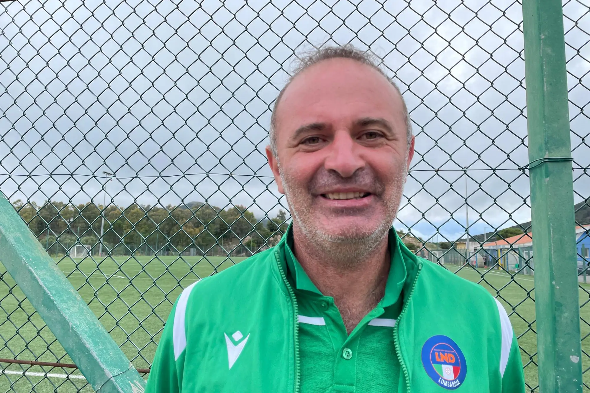 Gabriele Peccati, allenatore della Rappresentativa Lombardia che ha vinto il Gruppo B del Trofeo Benedetto Piras (foto Spignesi)