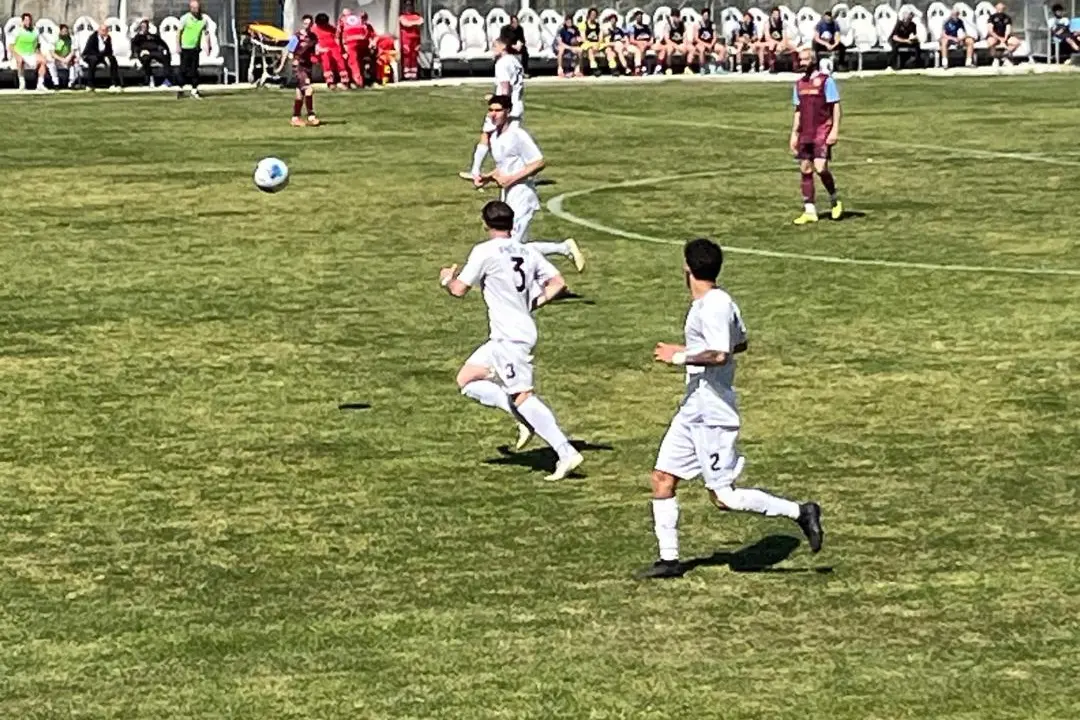 Domenico Moretti in una fase del match col Trastevere (foto Ilenia Giagnoni)