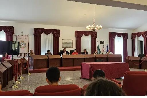 Il consiglio dei ragazzi (foto concessa)