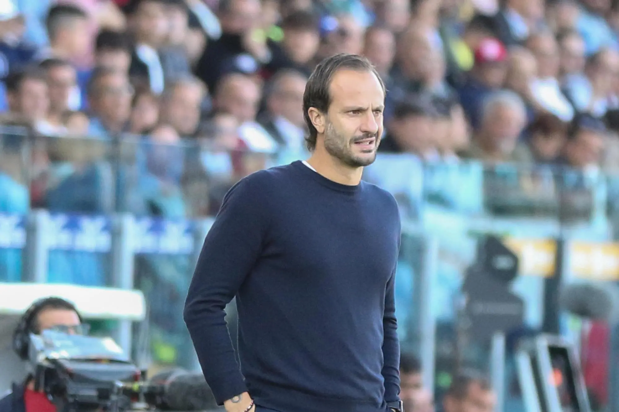 Alberto Gilardino, 41 anni, allenatore del Genoa (foto Ansa)