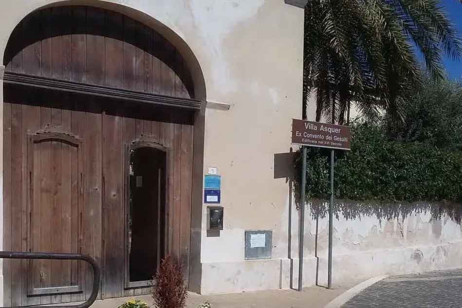 Villa Asquer, sede delle riunioni del Consiglio Comunale (L'Unione Sarda - Farris)
