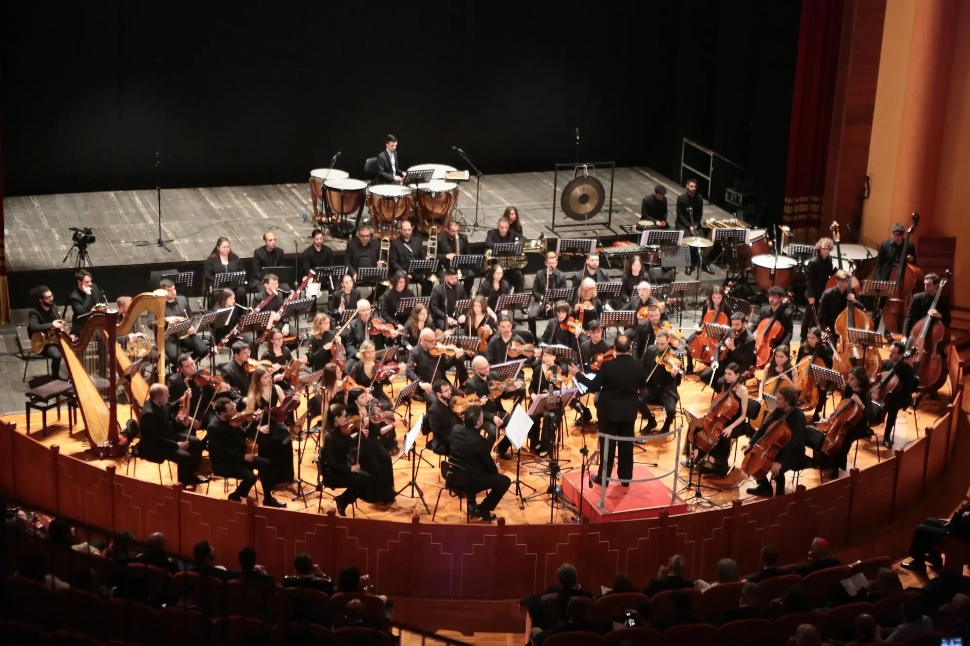 L'orchestra sinfonica del Conservatorio (foto concessa)
