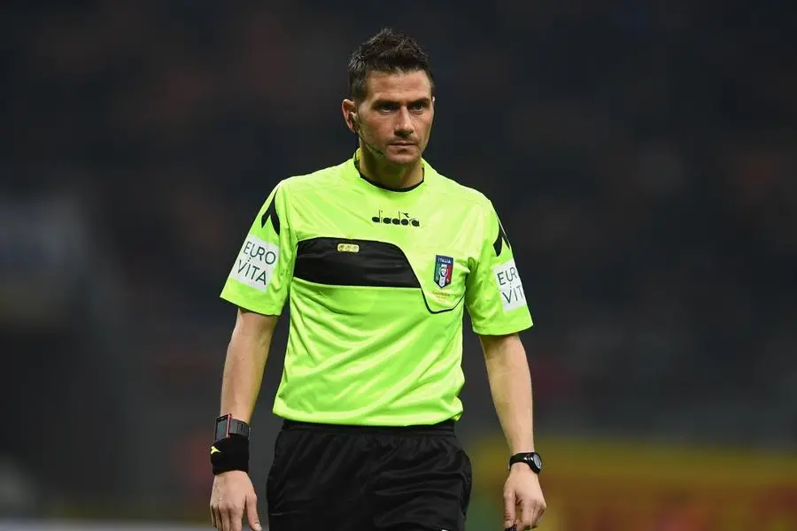 L'arbitro Fabrizio Pasqua (foto Inter.it)