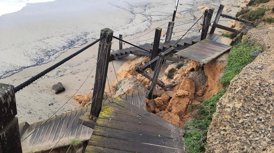 Cabras, dopo il maltempo la borgata marina di San Giovanni cambia volto