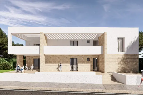 Rendering dell'Hotel Balai -Porto Torres (foto concessa)