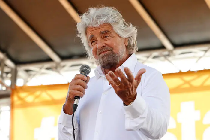 Beppe Grillo (foto Ansa)