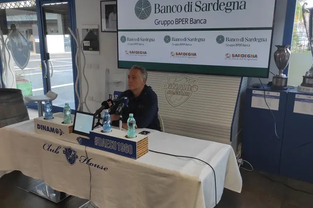 Il coach Piero Bucchi (foto G. Marras)