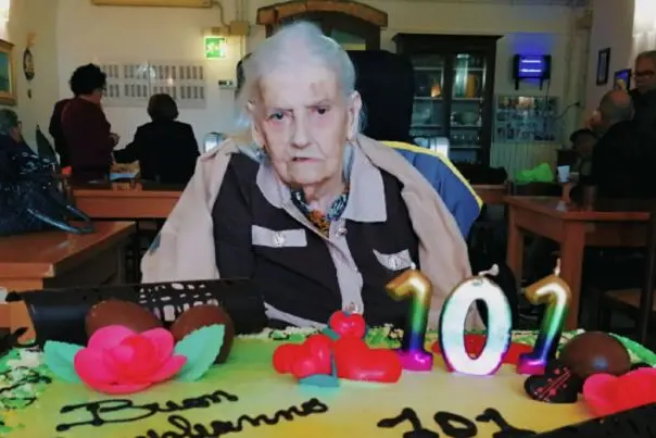 Giovanna Sanna compie 101 anni