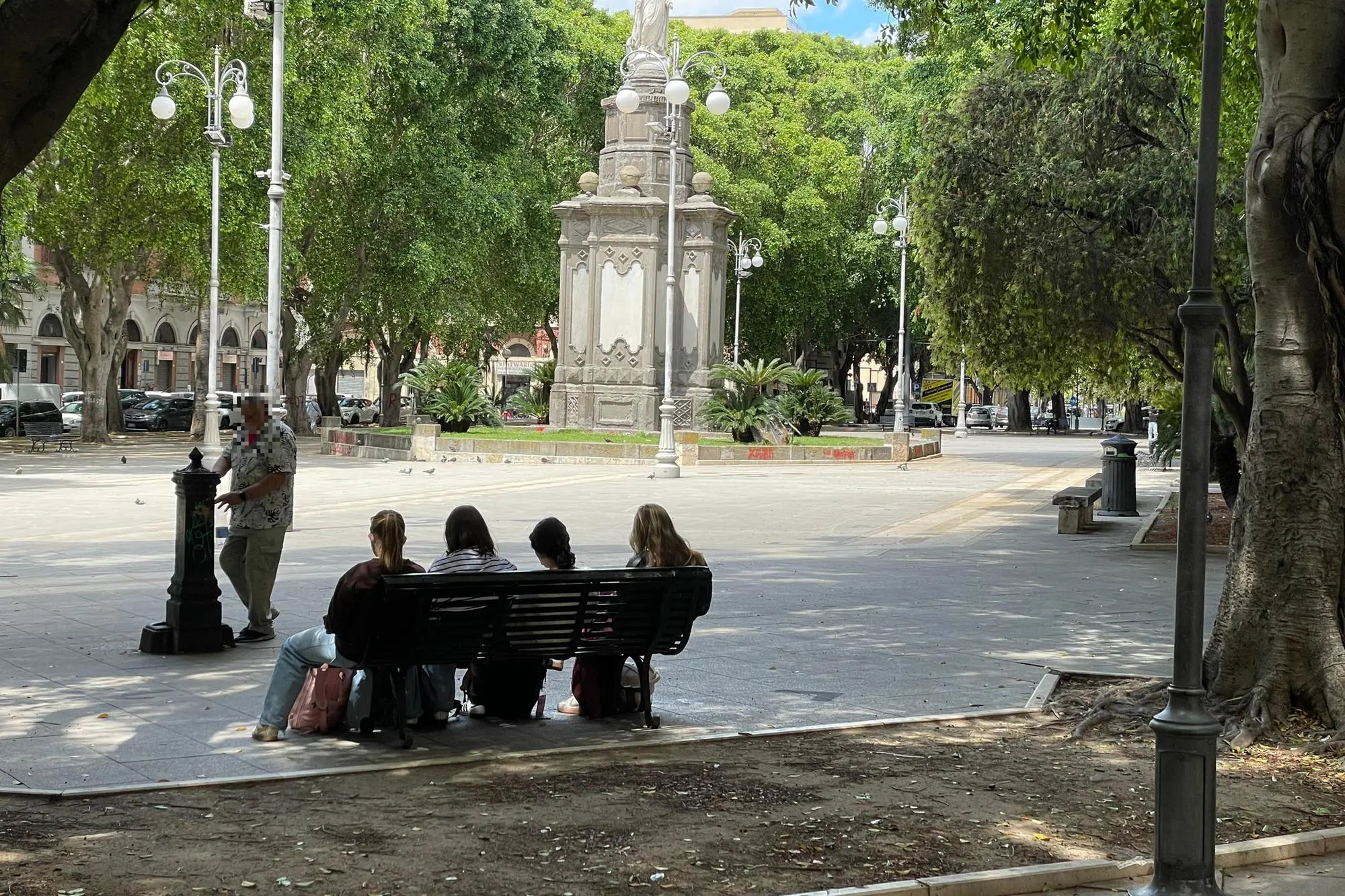 Piazza del Carmine (L'Unione Sarda)