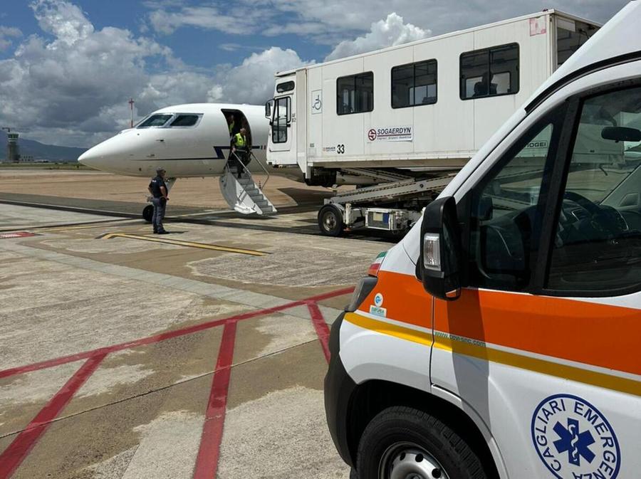 Volo salvavita per una neonata