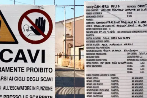 I lavori (foto concessa)