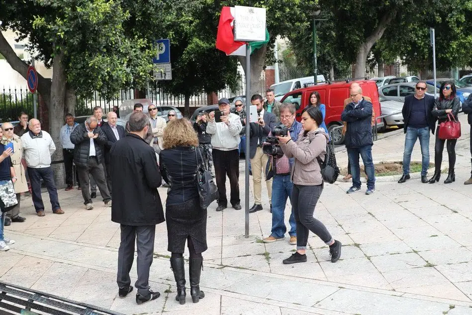 Il flach mob nel Terrapieno &quot;Enrico Endrich&quot;